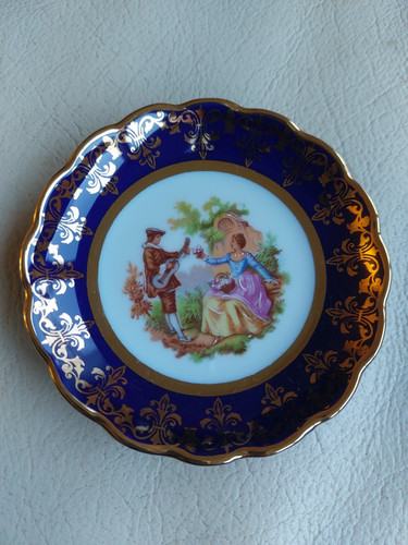 Assiette miniature porcelaine - assiette,