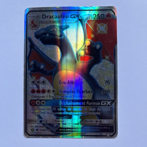 Dracaufeu secret shiny full - dracaufeu, gx