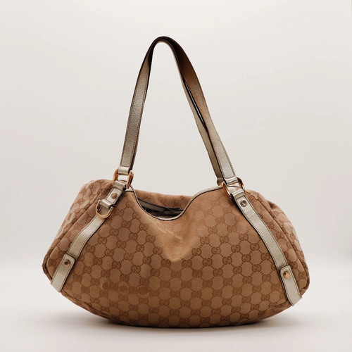 Sac gucci tote cabas toile - tote,