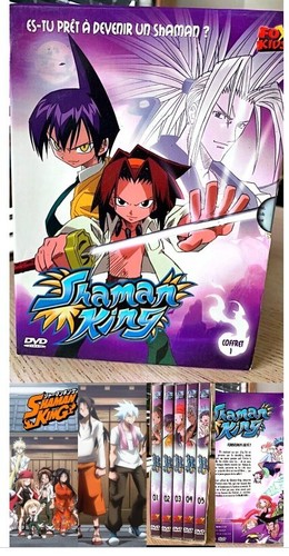 Dvd manga coffret shaman - manga,