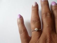 bague en argent massif