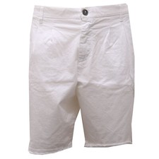 4305AF bermuda uomo IMPERIAL white cotton short man