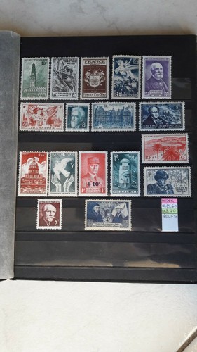 Lot timbres france - france, 1960