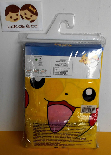Parure lit pokemon pikachu - lit,