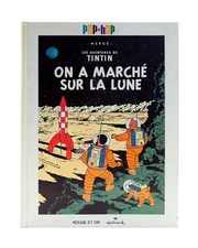 Tintin vol marché sur - tintin,