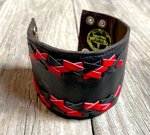 Bracelet cuir tressé pour - cuir,