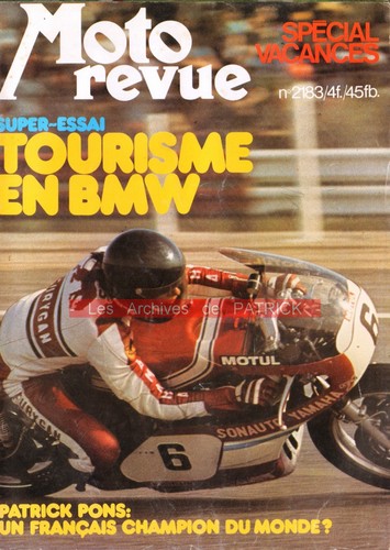 Moto revue 2183 - revue, r90/6