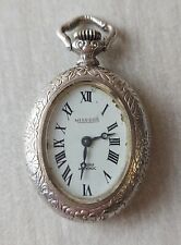 Ancienne montre gousset en argent, Messidor 17 rubis
