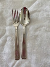 Paire de couverts baptême