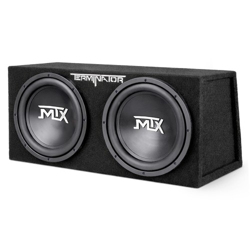 Mtx tne212d 1200w dual car - 12",