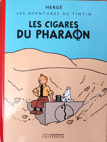 Album tintin les cigares - bd, "les