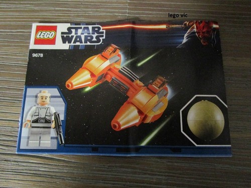Lego 9678 notice instruction - lego,