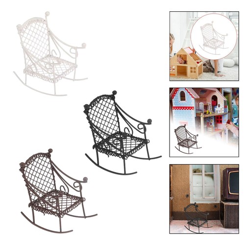 Chaise bascule fer - chaise, de