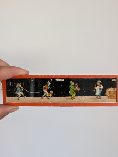 Ancienne plaque verre pour - en,
