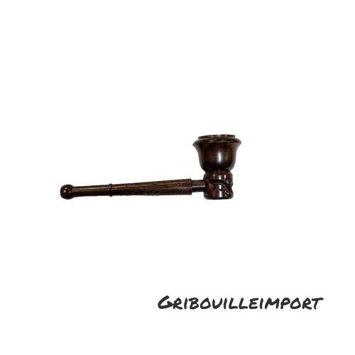 Petite pipe indienne - en, bois