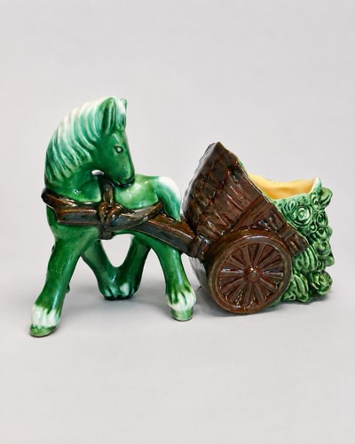 Jardiniere vintage - vintage, en