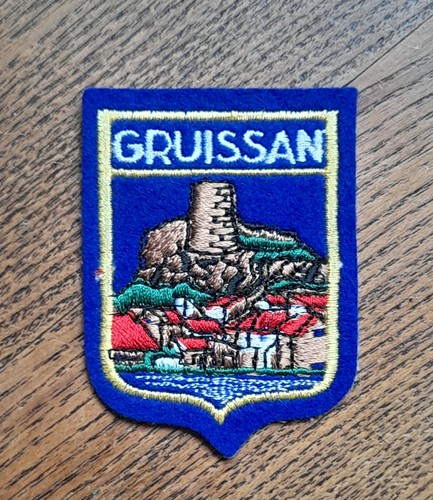 Ecusson brodé gruissan - brodé,
