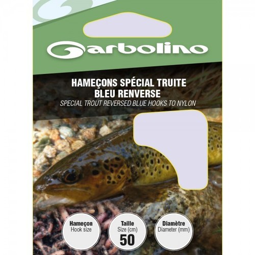 Hameçons montés garbolino - hameçons,