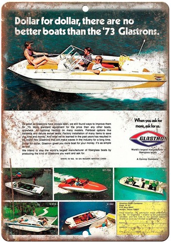 Glastron boat vintage ad - vintage,