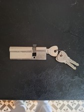 Cylindre Serrure Bricard 3/5 30-60 Avec Jeu De 3 Clés