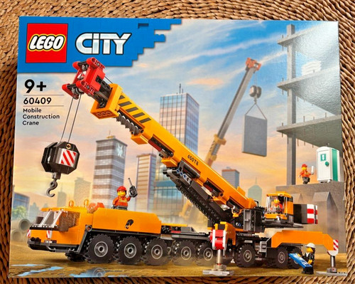 Lego 60409 grue chantier - grue,