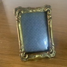 Petit Cadre En Bois Doré