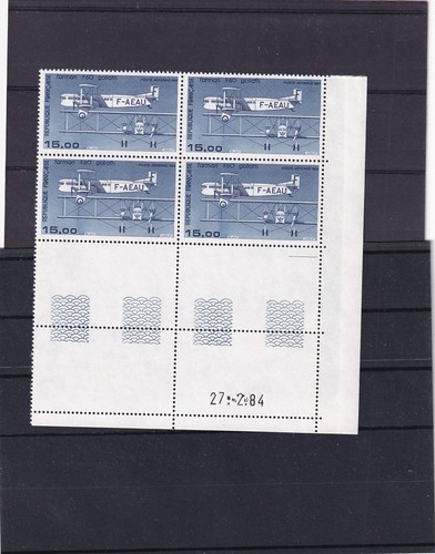 Coins datés avion - **,