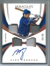 Alex Verdugo 2018 Immaculate