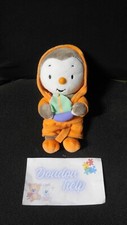 doudou peluche TCHOUPI peignoir orange + bateau JEMINI 2016 20cm