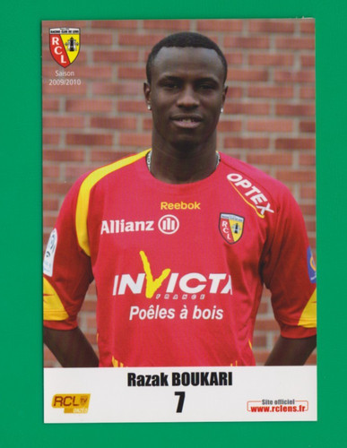 Football carte joueur razak - football,