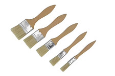 Pinceau plat €co-brico - lot de 5 pinceaux : 15, 20, 30, 40 et 50 mm – SAVY