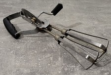 Double Batteur Fouet mécanique de cuisine FRANCE collection vintage 1960 Manuel