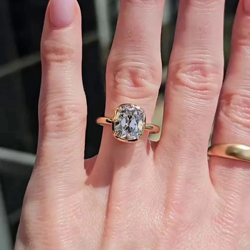 Bague jaune carats et - en, 14