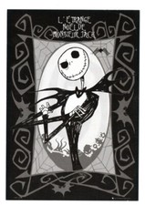 L'ETRANGE NOEL DE MONSIEUR JACK carte postale n° ATHQ 184 Tim BURTON
