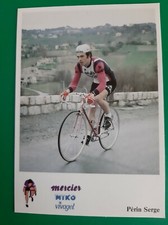 CYCLISME carte cycliste SERGE