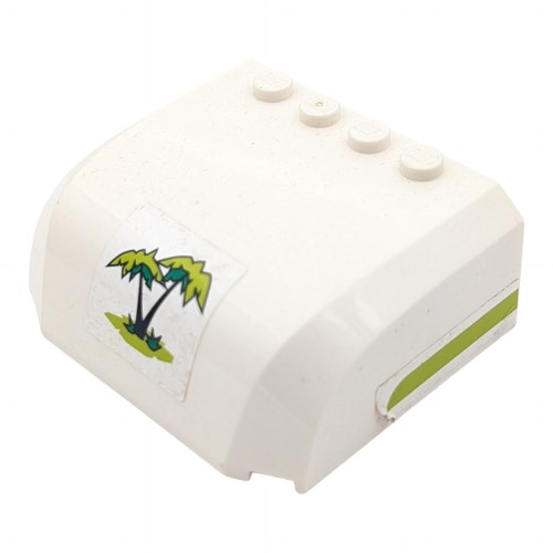 Lego pare brise blanc vert - lego, pare-brise