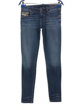 DIESEL Femmes Grupee - Ne Slim Pantalon De Sudation Jeans Skinny Taille W25 L31