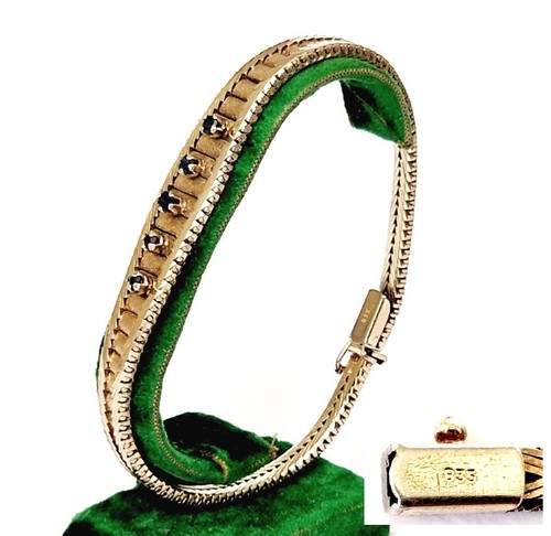 Bracelet bicolore pierre - bracelet,