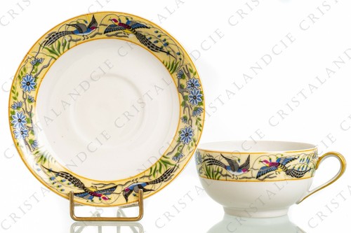 Tasse thé aux - aux, oiseaux
