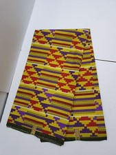 Tissu imprimé kente africain
