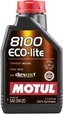 Huile 8100 ECO-LITE 0W20 1L MOTUL (bidon)