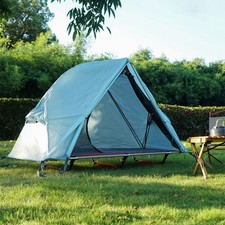 Tente de lit de camping avec crochet lanterne pour éclairage nocturne