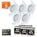 5 Spots led 3-step dimmable