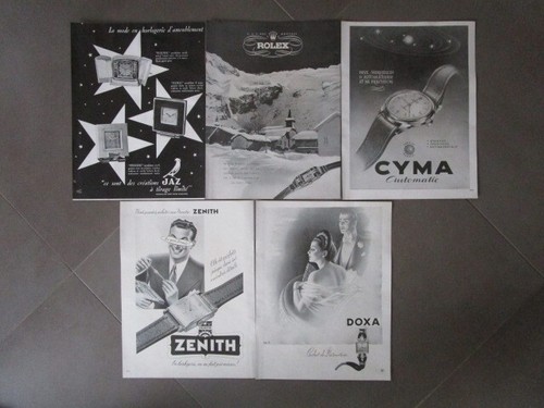 Lot publicités de presse - de,