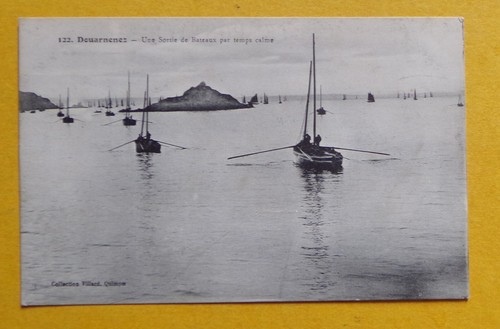 D61 cpa douarnenez sortie de - d61),