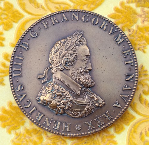 Medaille henri refrappe - henri,