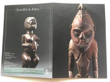 Arts Africain & Océanien (Congo Vili, Sepik) - Carton d'expo, BRAFA ART FAIR
