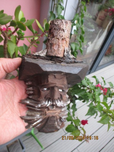 Ancienne sculpture bois art - ancienne,