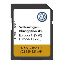 Carte SD GPS 2026 Groupe Vag