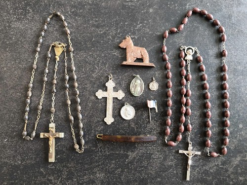 Lot bijoux religieux fond - lot,